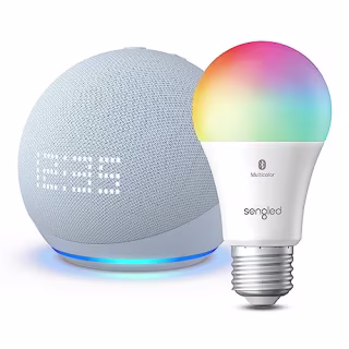 Echo Dot and Sengled Bluetooth Color Bulb Set