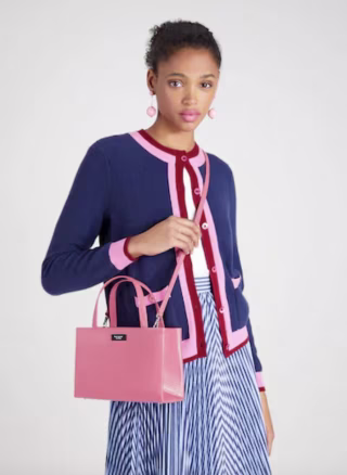Sam Icon Leather Small Tote