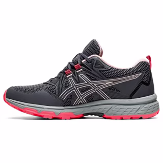 ASICS Womens Gel-Venture 8 Running Shoes, Carrier Grey/Ginger Peach, 8