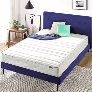 Zinus 8 Inch Foam and SpringMattress / CertiPUR-US Certified Foams /Mattress-in-a-Box, Full