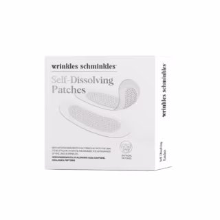 Wrinkles Schminkles Self-Dissolving Patches for Face with Hyaluronic Acid and Collagen Peptides, 4 pairs