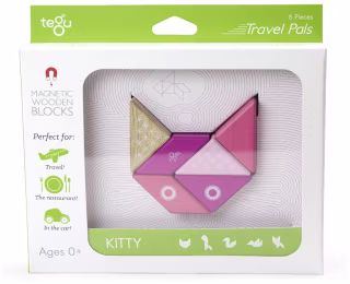 Travel Pal Magnetic Wooden Block Set