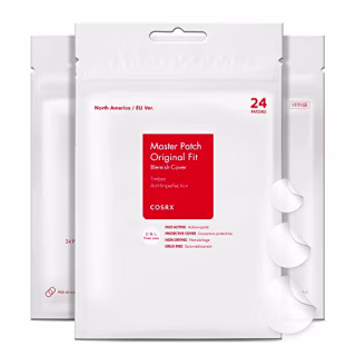 COSRX Acne Pimple Patch Absorbing Hydrocolloid Original 3 Size Patches for Blemishes and Zits Cover, Spot Stickers for Face and Body, Not Tested on Animals, No Toxic Ingredients (72 Count (Pack of 3))