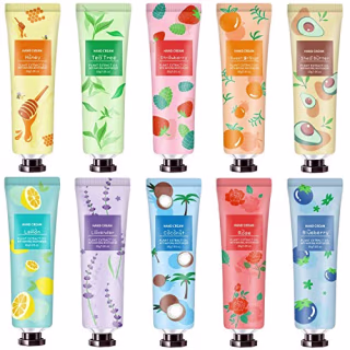 10 Pack Hand Cream for Dry Cracked Hands