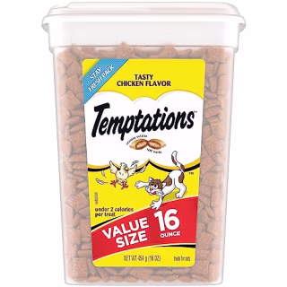Temptations Classic Crunchy and Soft Cat Treats Chicken Flavor