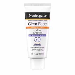 Neutrogena Clear Face Liquid Lotion Sunscreen