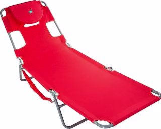 Ostrich Face Down Lounge Chair