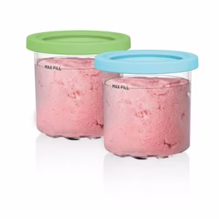 Ninja 2pc Creami Pints and Colored Lids XSKPLID2CD