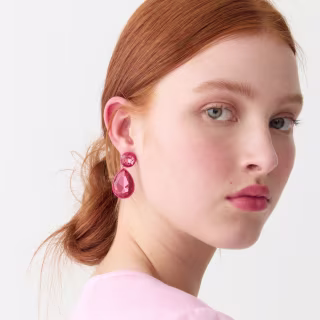 Sparkly teardrop earrings