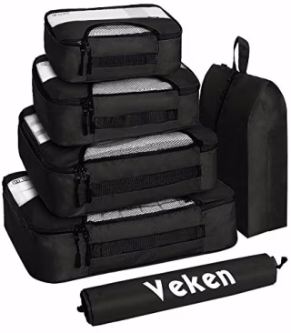 Vekin Packing Cubes (Set of 6)