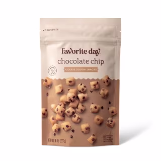 Frozen Chocolate Chip Cookie Dough Snacks