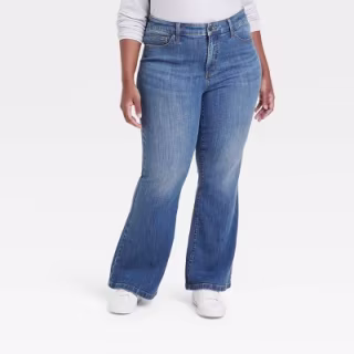 Women's High-Rise Flare Jeans