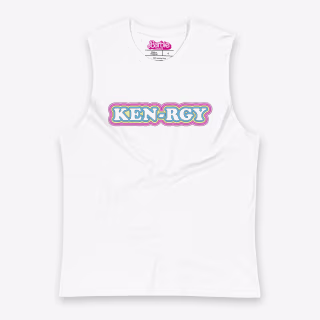 Barbie The Movie \"KEN-RGY\" Muscle Tee