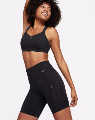 Mid-rise Biker Shorts