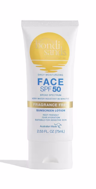 Fragrance Free Facial Sunscreen Lotion