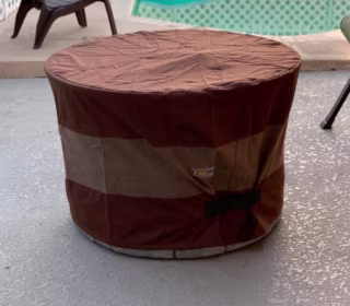 Ultimate Waterproof Round Fire Pit Cover