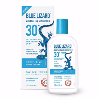 Blue Lizard Sensitive Sunscreen Lotion SPF 30