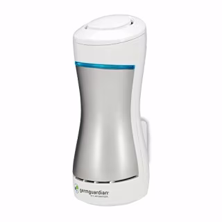 Germ Guardian Pluggable Air Purifier & Sanitizer, Eliminates Germs and Mold with UV-C Light, Deodorizer for Odor from Pets, Diapers, Room Freshener for Small Rooms, GG1000
