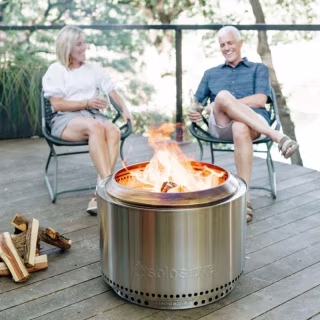 Solo Stove Yukon 27\" Fire Pit, Gray