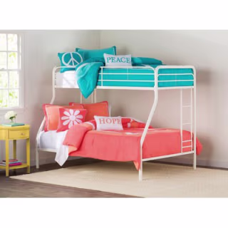 Harriet Bee Daury Twin over Full Bunk Bed