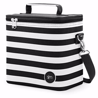 Simple Modern Lunch Box for Women & Men | Large Reusable Insulated Lunch Cooler Tote Bag | Spacious Container for Adult, Work, Travel, and School | Blakely Collection | 4 Liter | Tuxedo