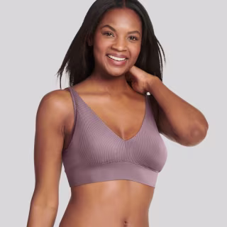 Jockey Generation(TM) Women's Recycled Seamfree Ribbed Plunge Bralette
