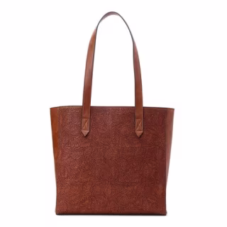 The Pioneer Woman Tooled Faux Leather Medium Tote Bag