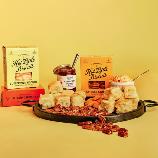 The Snack Board Gift Basket From Callie's Hot Little Biscuit