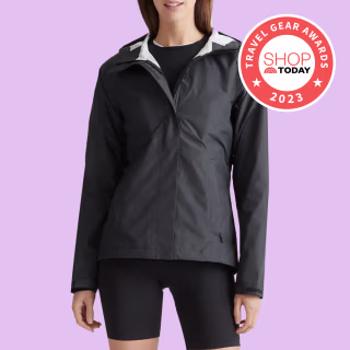 Quince Weatherproof Short Rain Jacket