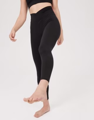 High Waisted Crossover Legging