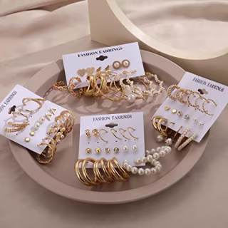 Faxhion 36-Piece Earring Set