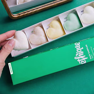 Ethique Hair Sampler, Shampoo & Conditioner Bar Variety Pack (3 Shampoos + 2 Conditioners)- Sustainable, Plastic Free, Soap Free, Vegan, Plant Based, Eco-Friendly, Compostable & Zero Waste, 5 bars