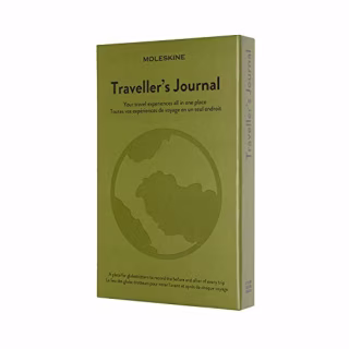 Moleskine National Geographic Traveller's Journal, Large, Hard Cover (5 x 8.25)