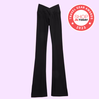 Aerie OFFLINE By Aerie Real Me Double Crossover Flare Legging