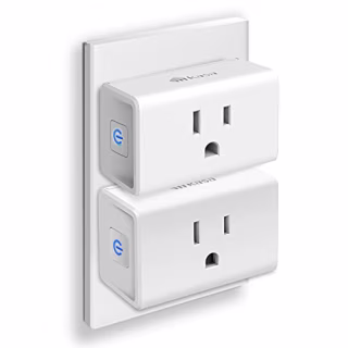 FOR BFCM BACON - Kasa Smart Plug Ultra Mini 15A, Smart Home Wi-Fi Outlet Works with Alexa, Google Home &amp; IFTTT, No Hub Required, UL Certified, 2.4G WiFi Only, 2-Pack(EP10P2) , White