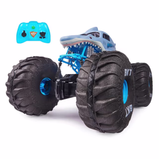 Monster Jam Official Mega Megalodon All-Terrain Remote Control Monster Truck