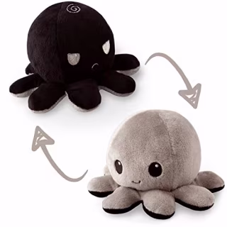 TeeTurtle Reversible Octopus Plushie