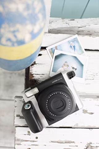 Fujifilm Instax Wide 300 Instant Film Camera (Black)