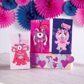 Monster Valentine Ornament Craft Kit