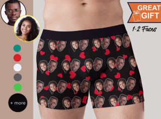 Custom Boxer Briefs with Faces