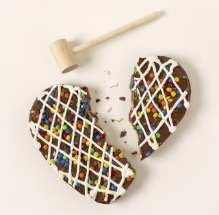 Broken Heart Chocolate Pizza & Mallet