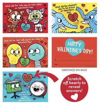 Scratch Off Valentines