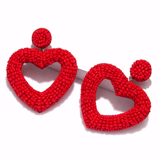 Cealxheny Beaded Drop Earrings