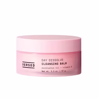 Versed Day Dissolve Cleansing Balm - Residue-Free Makeup Remover and Milk Cleanser with Eucalyptus Oil and Vitamin E - Eye Safe, Vegan, Cruelty-Free (2.3oz)