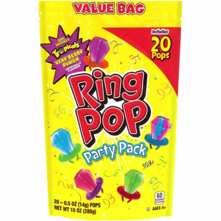 Ring Pop Lollipops and Hard Candies Party Pack - 10oz/20ct