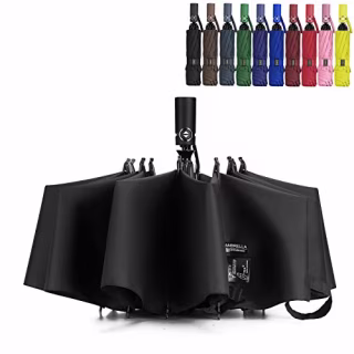 LANBRELLA Compact Reverse Folding Umbrella