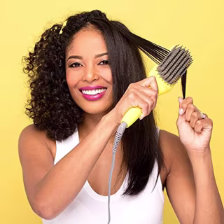 Drybar The Brush Crush Heated Straightening Brush