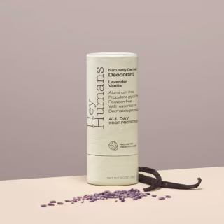 Hey Humans Lavender Vanilla Aluminum Free Women's Deodorant with Natural Ingredients, Shea Butter - 2oz