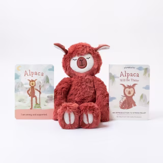 Slumberkins Alpaca Kin with Board Book
