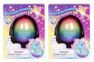 Surprise Growing Unicorn Hatching Rainbow Egg Toys